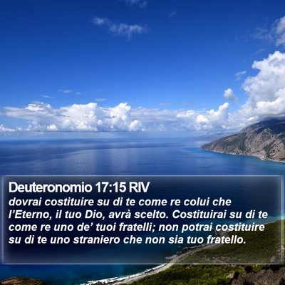 Deuteronomio 17:15 RIV Bible Verse Image