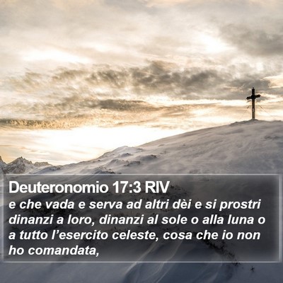 Deuteronomio 17:3 RIV Bible Verse Image