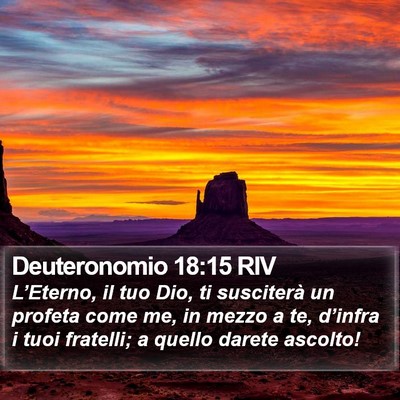 Deuteronomio 18:15 RIV Bible Verse Image