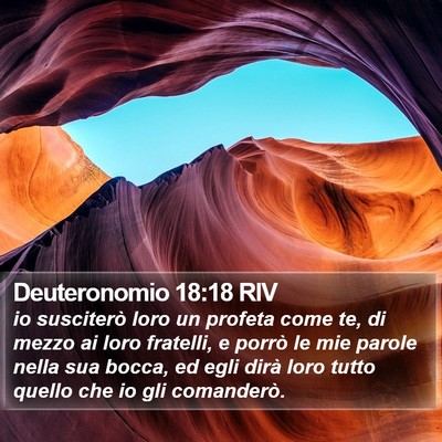 Deuteronomio 18:18 RIV Bible Verse Image
