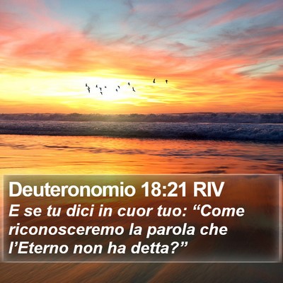 Deuteronomio 18:21 RIV Bible Verse Image