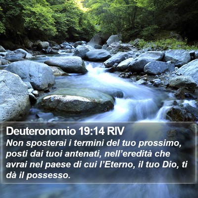 Deuteronomio 19:14 RIV Bible Verse Image