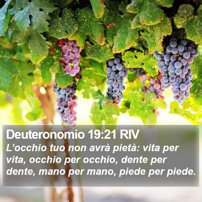 Deuteronomio 19:21 RIV Bible Verse Image