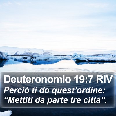 Deuteronomio 19:7 RIV Bible Verse Image