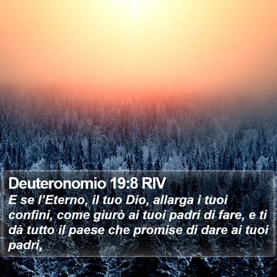 Deuteronomio 19:8 RIV Bible Verse Image