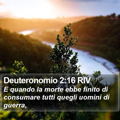 Deuteronomio 2:16 RIV Bible Verse Image