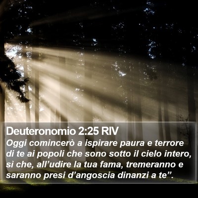 Deuteronomio 2:25 RIV Bible Verse Image