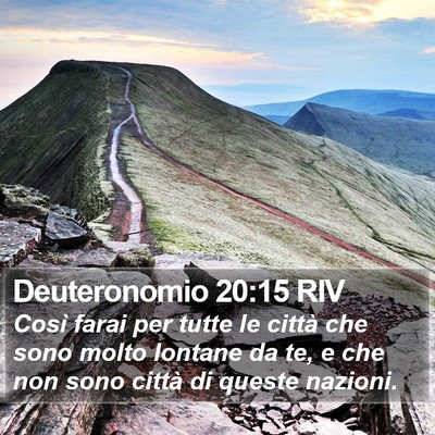 Deuteronomio 20:15 RIV Bible Verse Image
