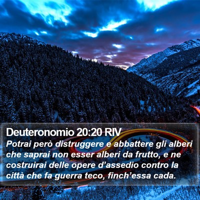 Deuteronomio 20:20 RIV Bible Verse Image