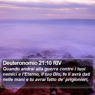 Deuteronomio 21:10 RIV Bible Verse Image