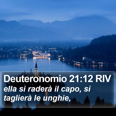 Deuteronomio 21:12 RIV Bible Verse Image