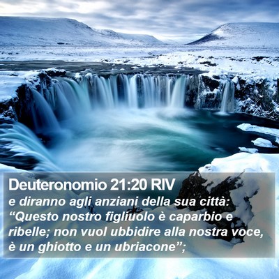 Deuteronomio 21:20 RIV Bible Verse Image