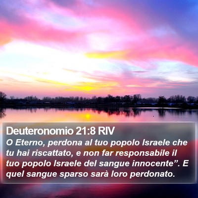 Deuteronomio 21:8 RIV Bible Verse Image