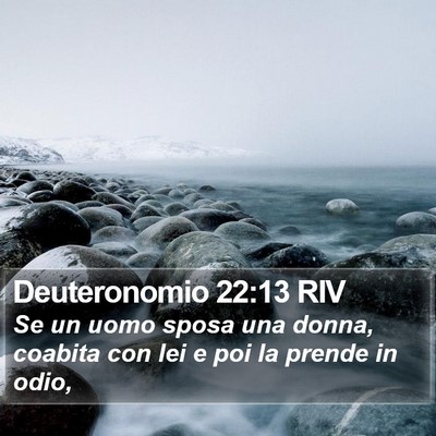 Deuteronomio 22:13 RIV Bible Verse Image