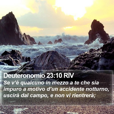 Deuteronomio 23:10 RIV Bible Verse Image