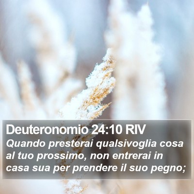 Deuteronomio 24:10 RIV Bible Verse Image