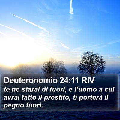 Deuteronomio 24:11 RIV Bible Verse Image