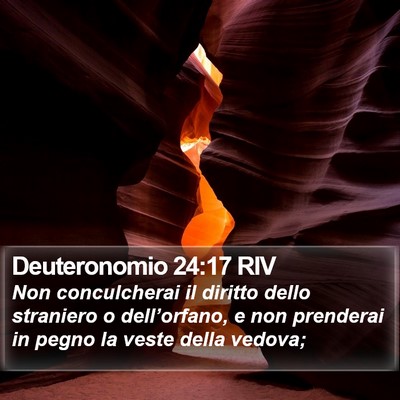 Deuteronomio 24:17 RIV Bible Verse Image