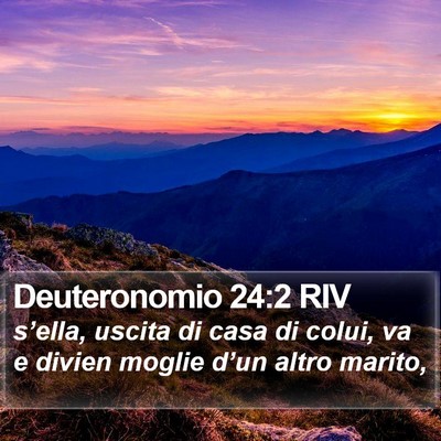 Deuteronomio 24:2 RIV Bible Verse Image