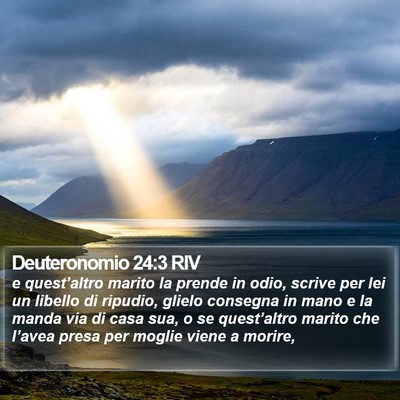 Deuteronomio 24:3 RIV Bible Verse Image