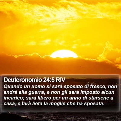 Deuteronomio 24:5 RIV Bible Verse Image