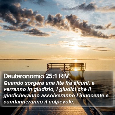 Deuteronomio 25:1 RIV Bible Verse Image