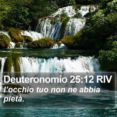 Deuteronomio 25:12 RIV Bible Verse Image