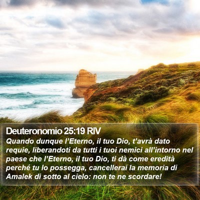 Deuteronomio 25:19 RIV Bible Verse Image
