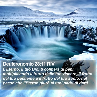 Deuteronomio 28:11 RIV Bible Verse Image