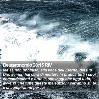 Deuteronomio 28:15 RIV Bible Verse Image