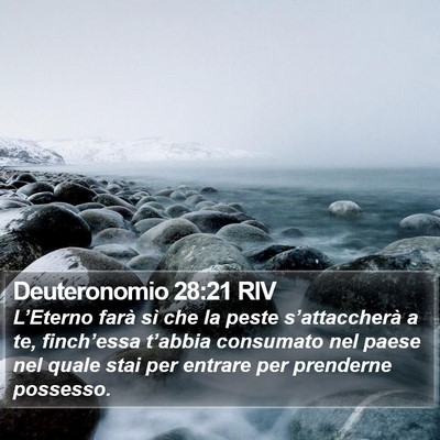 Deuteronomio 28:21 RIV Bible Verse Image