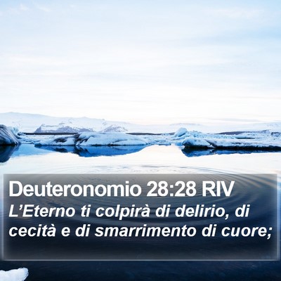 Deuteronomio 28:28 RIV Bible Verse Image