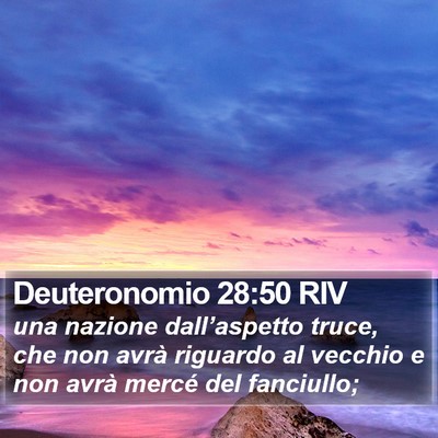 Deuteronomio 28:50 RIV Bible Verse Image