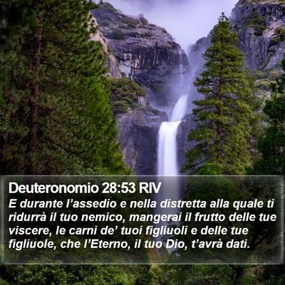 Deuteronomio 28:53 RIV Bible Verse Image
