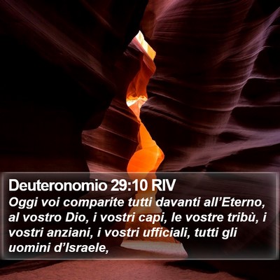 Deuteronomio 29:10 RIV Bible Verse Image