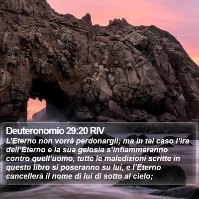 Deuteronomio 29:20 RIV Bible Verse Image