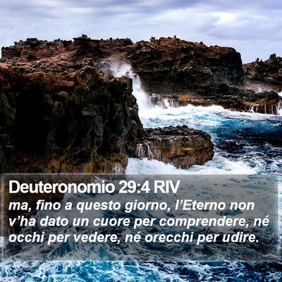 Deuteronomio 29:4 RIV Bible Verse Image