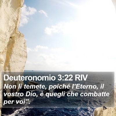 Deuteronomio 3:22 RIV Bible Verse Image