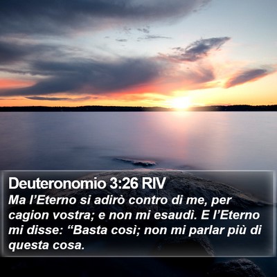 Deuteronomio 3:26 RIV Bible Verse Image