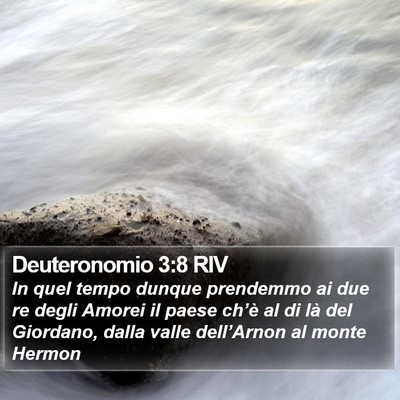 Deuteronomio 3:8 RIV Bible Verse Image