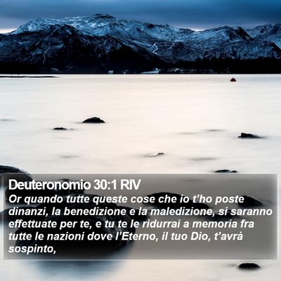 Deuteronomio 30:1 RIV Bible Verse Image