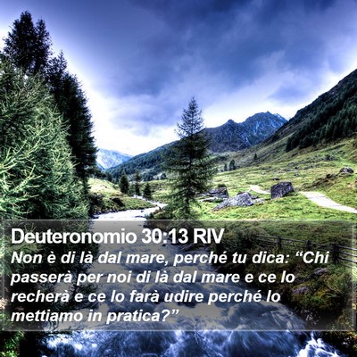 Deuteronomio 30:13 RIV Bible Verse Image