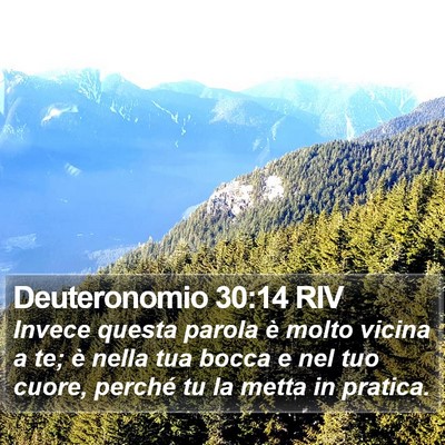 Deuteronomio 30:14 RIV Bible Verse Image