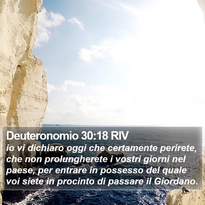 Deuteronomio 30:18 RIV Bible Verse Image