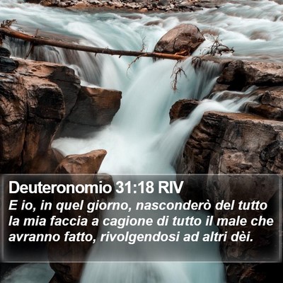 Deuteronomio 31:18 RIV Bible Verse Image