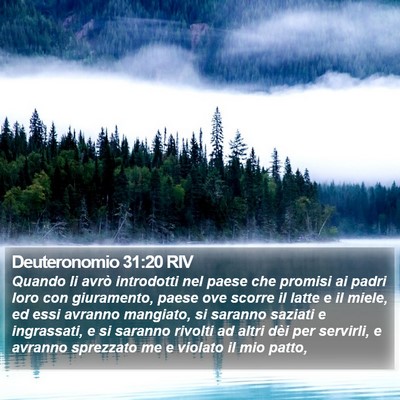 Deuteronomio 31:20 RIV Bible Verse Image