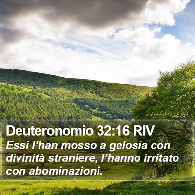 Deuteronomio 32:16 RIV Bible Verse Image