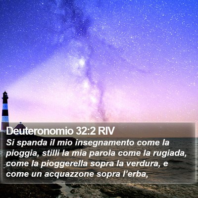 Deuteronomio 32:2 RIV Bible Verse Image