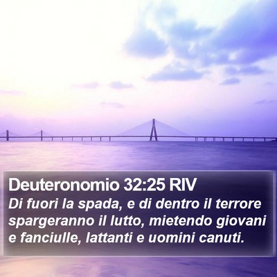 Deuteronomio 32:25 RIV Bible Verse Image
