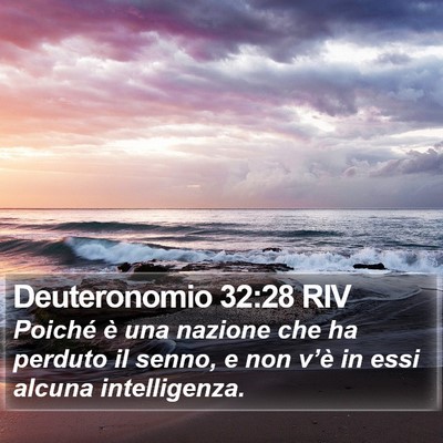Deuteronomio 32:28 RIV Bible Verse Image